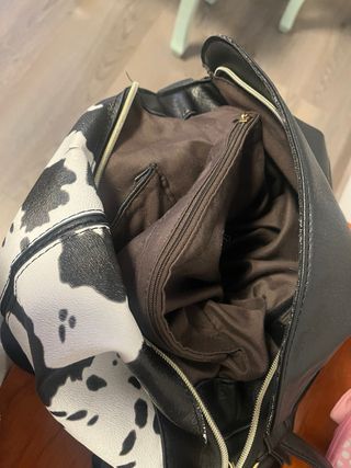 Bolso estampado vaca
