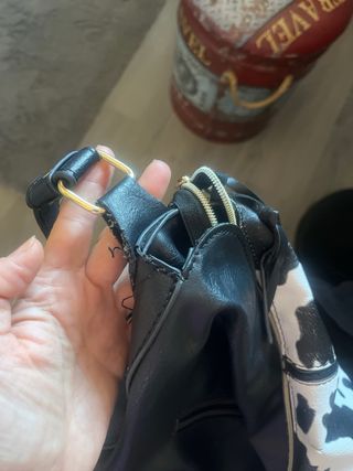 Bolso estampado vaca