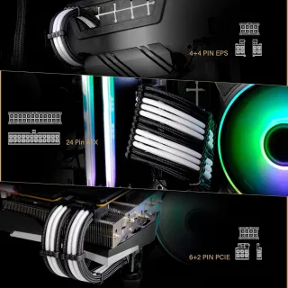 EXTENSIÓN PARA CABLES ALIMENTACIÓN Y PCIe GAMING