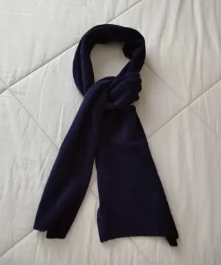 Lote 2 bufandas rosa y azul