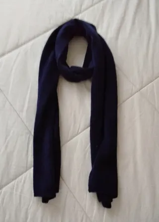 Lote 2 bufandas rosa y azul