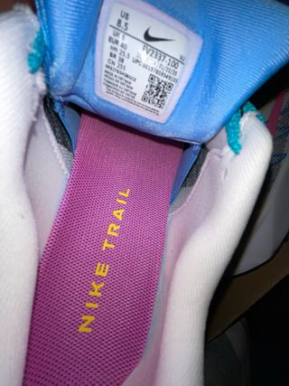 Zapatillas Nike Trail Running Mujer Rosa Blanco