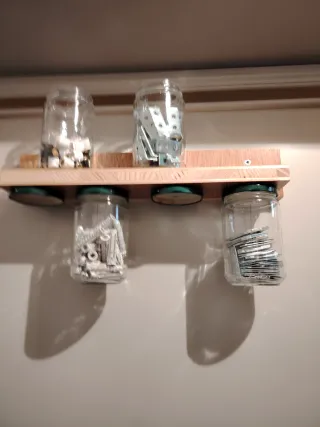 Contenitori trasparenti per minuterie