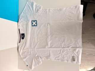 Camiseta Blanca Blue Banana