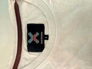 Camiseta Blanca Blue Banana