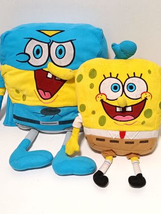 Lote 2 Peluches SpongeBob
