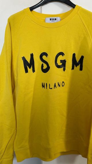 Sudadera MSGM amarilla