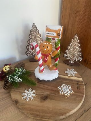 muñeco de jengibre — decoración de Navidad de piezas únicas en Decolove