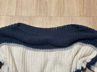 Jersey punto rayas mujer Talla Única