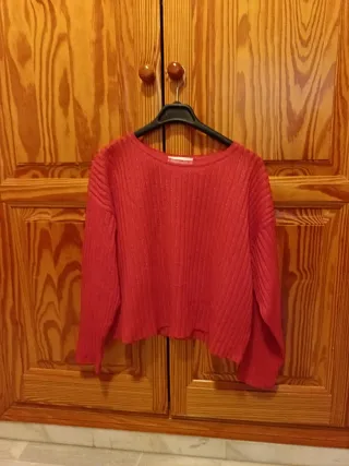 Jersey rojo brillante