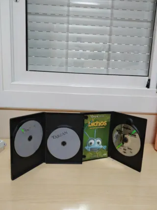 Pack DVD Tarzán y Bichos Disney Pixar