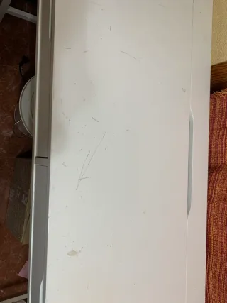 Escritorio Ikea Alex Metal/Madera Blanco