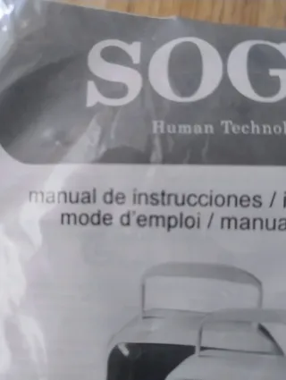 Nevera Portátil Sogo Azul y Crema