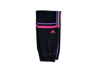 Pantalón Adidas Challenger Negro Rosa