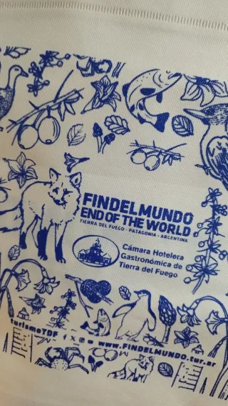 Borsa tote Patagonia souvenir beige