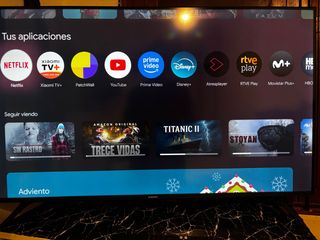 TV Xiaomi 43 4K Ultra HD smart TV , Google TV.