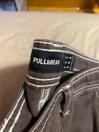 Pack 3 Pantalones Cargo Baggy - Pull&Bear