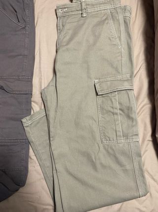 Pack 3 Pantalones Cargo Baggy - Pull&Bear