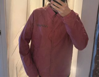 Chaqueta Vans Rosa Estilo Chubasquero