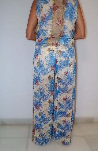 Conjunto Gasa Alba Conde Estampado