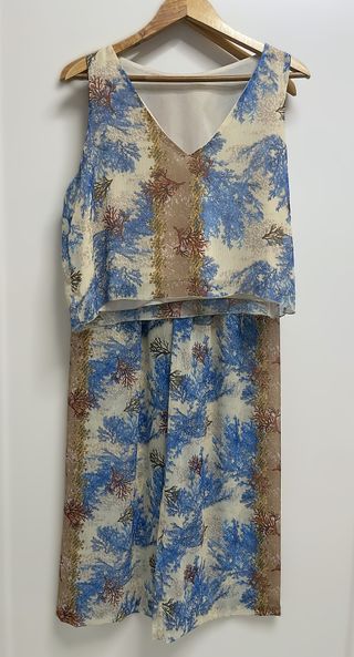 Conjunto Gasa Alba Conde Estampado