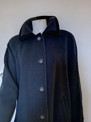 Cappotto nero classico
