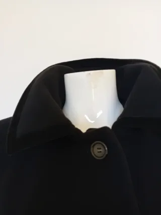 Cappotto nero classico