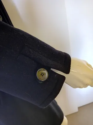 Cappotto nero classico