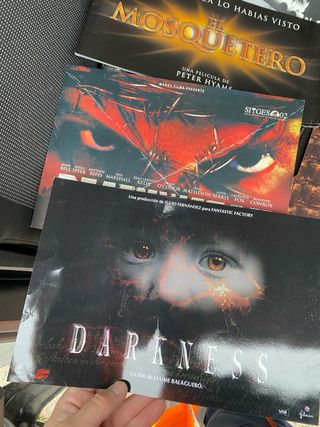 Lote Folletos Promocionales Películas