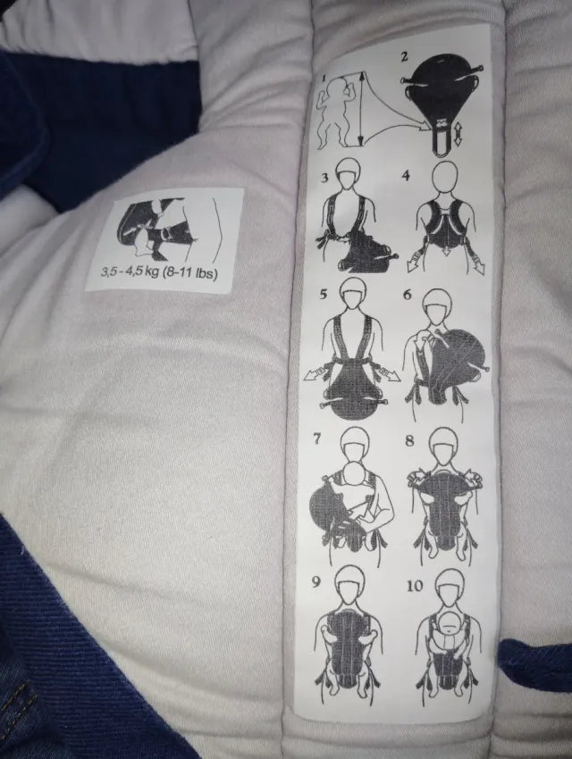 Portabebés BabyBjörn Azul