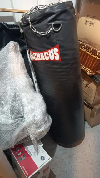 Saco de boxeo Machacus con soporte