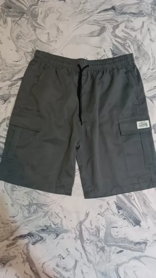 Pantalones cortos grises talla L