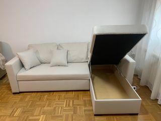 Sofá-Cama Chaiselounge Beige Nuevo