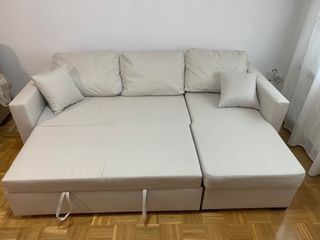Sofá-Cama Chaiselounge Beige Nuevo