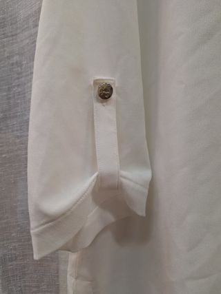 Blusa Luis Civit blanca mujer