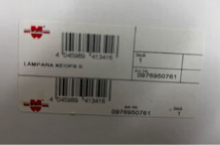 Lámparas LED Modernas Wurth precio de las dos.