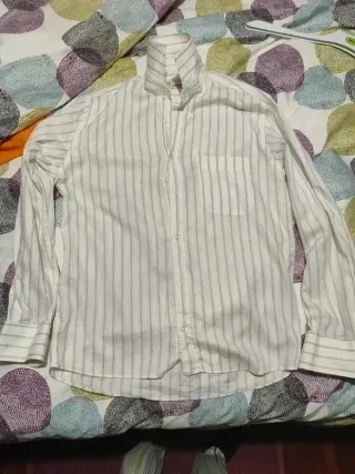 Camisa Easy Wear Rayas Talla L