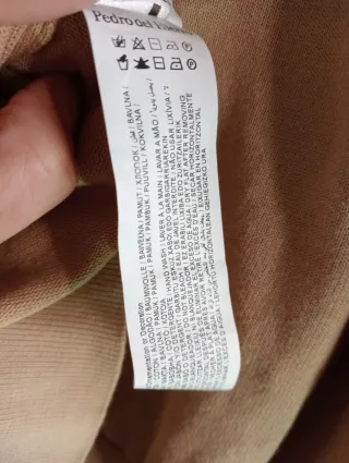 ESTRENA! Talla M Hombre Jersey Pedro del Hierro