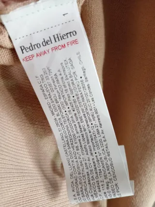 ESTRENA! Talla M Hombre Jersey Pedro del Hierro