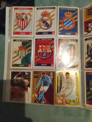 Cartas Fútbol Liga 2005 AS Digital+