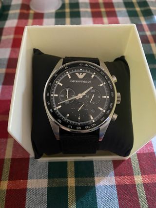 Reloj Emporio Armani Negro Cronógrafo