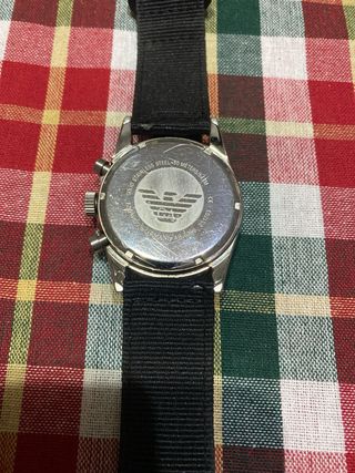 Reloj Emporio Armani Negro Cronógrafo