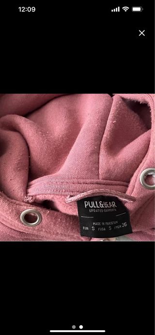 2 Sudaderas Pull&Bear Azul Talla M