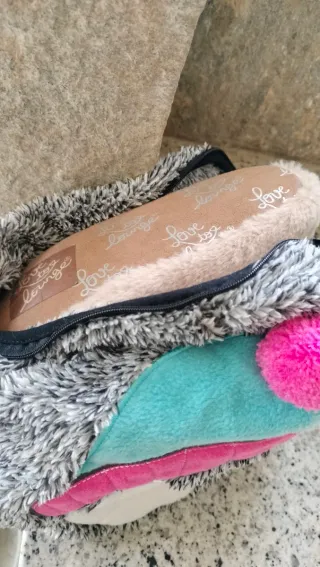 Zapatillas de Reno Beige