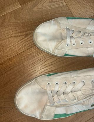 Zapatillas Lacoste Blancas y Verdes