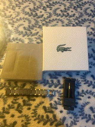Pulseras Lacoste Oro y Plata