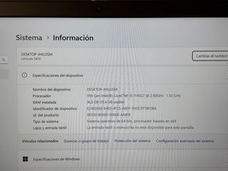 Dell Latitude 5420 i5 11th Gen 16GB RAM