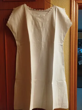 Camisón antiguo de encaje