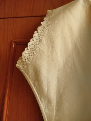 Camisón antiguo de encaje