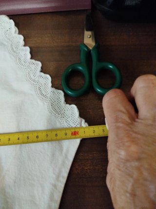 Camisón antiguo de encaje